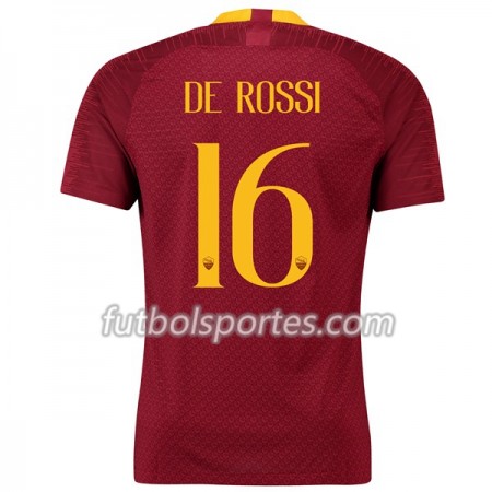 Camisetas AS Roma De Rossi 16 Primera Equipacion 2018/2019